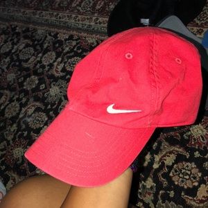 Red nike hat